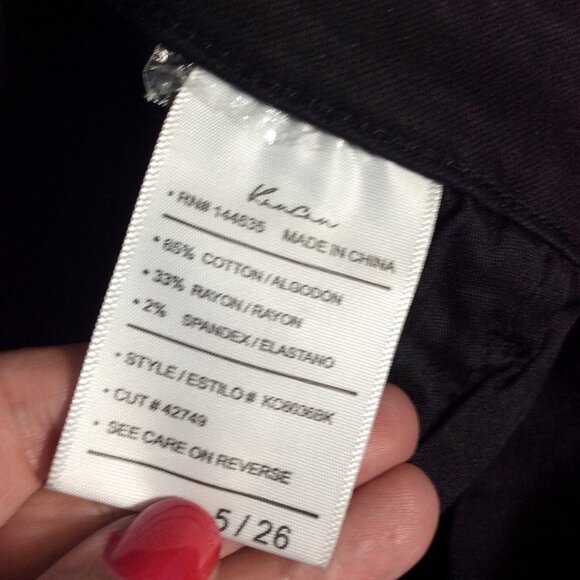 Kancan Women's Black Distressed Jeans NWOT Size 5/26 - Picture 5 of 5